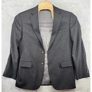 Jos A Bank Traveler Tech Sport Coat Blazer Slim Fit Herringbone Men's 42R NWOT